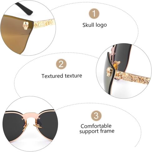 1Pc Fashion for Women and Men Stylish Eyeglasses with Protection Beach Eyewear Lightweight Design for Outdoor Activities in Saudi Arabia