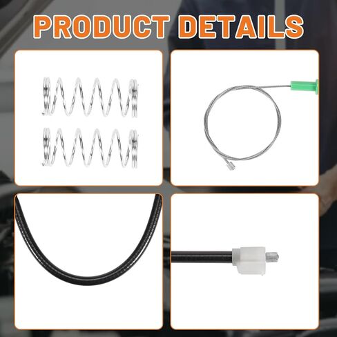 S2000 Window Regulator Repair Kit Fits for 2000-2009 Honda S2000 Base, CR - Front Right Passenger RH Side, Fixes Stuck/Jammed Windows in Kuwait