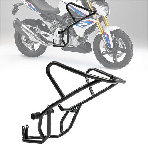 HECASA Highway Crash Bars Engine Guard Compatible with 2017-2024 BMW G310GS G310 GS G310R Motorcycle 2017 2018 2019 2020 2021 2022 2023 2024 Frame Protection Protector Upper & Lower in Saudi Arabia