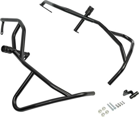 HECASA Highway Crash Bars Engine Guard Compatible with 2017-2024 BMW G310GS G310 GS G310R Motorcycle 2017 2018 2019 2020 2021 2022 2023 2024 Frame Protection Protector Upper & Lower in Saudi Arabia