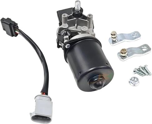 288006475R Front Windshield Wiper Motor 5 Pins 12V Compatible with Dacia Sandero Logan VW Transporter Replacement in Kuwait