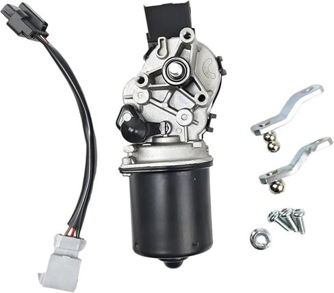 288006475R Front Windshield Wiper Motor 5 Pins 12V Compatible with Dacia Sandero Logan VW Transporter Replacement in Kuwait