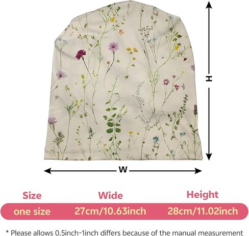 Chemo Cap Slouchy Beanie Cancer Headwear Hats Stretch Soft for Men Women Girls Aesthetic Cute in Saudi Arabia