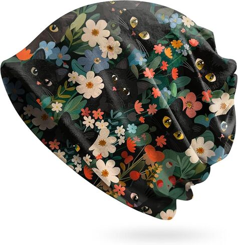 Chemo Cap Slouchy Beanie Cancer Headwear Hats Stretch Soft for Men Women Girls Aesthetic Cute in Saudi Arabia