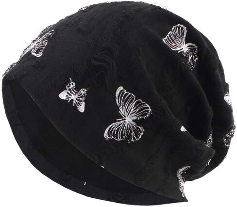 قبعة صغيرة متماسكة مترهلة للنساء قبعة العلاج الكيميائي أغطية رأس السرطان رأس النوم قبعة جمجمة قطنية رقيقة in Kuwait