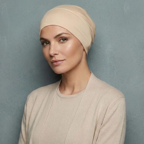3 Pcs Women Hijab Undercap, Non Slip Hijab Cap, Solid Color Undercap Under Scarf for Women (Black, White, Khaki) in Saudi Arabia