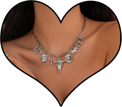 القلائد الذهبية الطبقات للنساء العصرية بوهو القلائد الفيروز قلادة الذهب عملة قلادة قلادة الطبقات البلد القلائد الدولة الغربية الحفل مجوهرات الزي in Kuwait