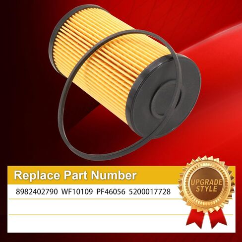 8982402790 فلتر الوقود يستبدل WF10109 PF46056 5200017728 متوافق مع محركات Isuzu 4LE2T 4LE2X (عبوة من 6) in Saudi Arabia