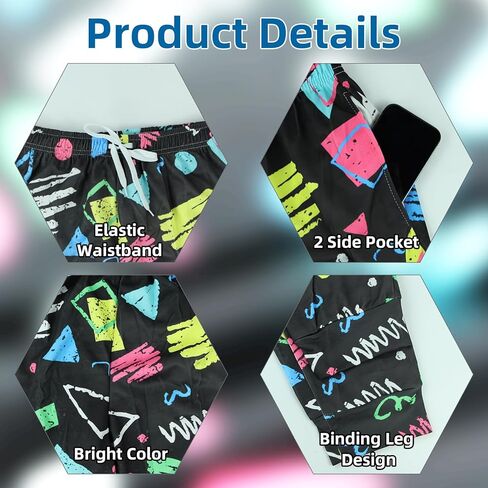 بنطلون رياضي رجالي 80s 90s Retro Joggers بنطلون رياضي مضحك مع جيوب للرجال والنساء باللون الأسود in Kuwait