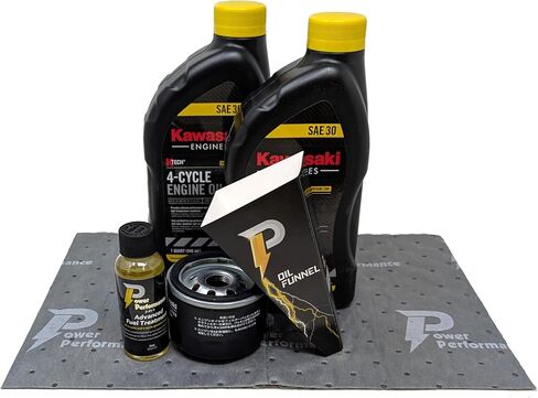 طقم تغيير الزيت SAE 30 لـ Kawasaki 49065-0721 (0736) ومعالجة الوقود in Kuwait