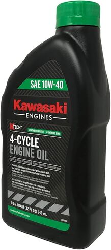 Tune Up Kit Compatible with 2017-2023 Kawasaki FX751V FX801V FX850V Carb EFI Engines 10W40 with Spark Plugs in Saudi Arabia