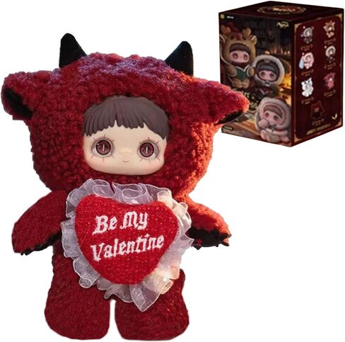 شخصيات MayMei Blind Box قطيفة، صندوق MayMei Winter Weirdness Series القطيفة، Mystery MayMei Plush، صندوق أعمى لطيف قابل للتجميع قلادة قطيفة للهدايا، صندوق واحد (1 من 7 أنماط محتملة) in Kuwait