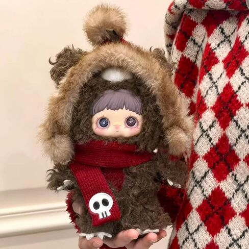 شخصيات MayMei Blind Box قطيفة، صندوق MayMei Winter Weirdness Series القطيفة، Mystery MayMei Plush، صندوق أعمى لطيف قابل للتجميع قلادة قطيفة للهدايا، صندوق واحد (1 من 7 أنماط محتملة) in Kuwait
