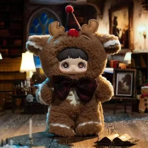شخصيات MayMei Blind Box قطيفة، صندوق MayMei Winter Weirdness Series القطيفة، Mystery MayMei Plush، صندوق أعمى لطيف قابل للتجميع قلادة قطيفة للهدايا، صندوق واحد (1 من 7 أنماط محتملة) in Kuwait