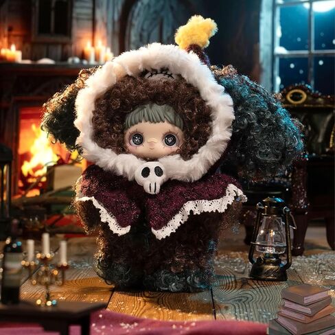 شخصيات MayMei Blind Box قطيفة، صندوق MayMei Winter Weirdness Series القطيفة، Mystery MayMei Plush، صندوق أعمى لطيف قابل للتجميع قلادة قطيفة للهدايا، صندوق واحد (1 من 7 أنماط محتملة) in Kuwait