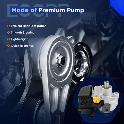 ECCPP Power Steering Pump fit for Chevrolet Express 2500 2017-2020 for Express 3500 & GMC Savana 2500 2017-2020 Replace 20-1081R in Saudi Arabia