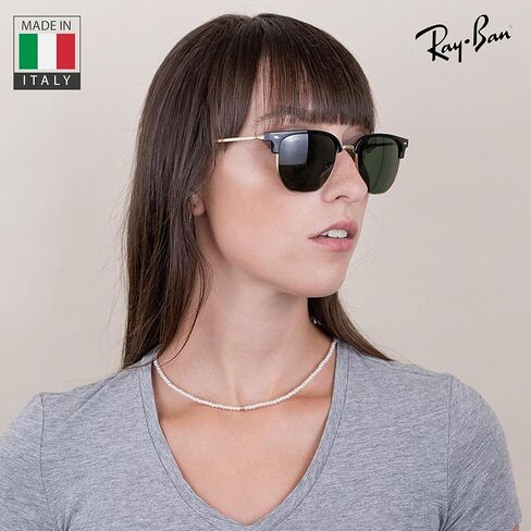 نظارات شمسية راي بان RB4416F مربعة الشكل للرجال والنساء مع مجموعة نظارات RAYBAN الرسمية in Saudi Arabia
