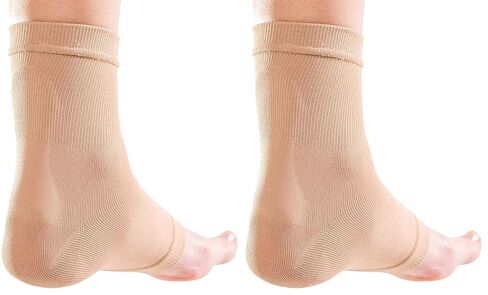 NatraCure Fitted Achilles Gel Protection Heel Sleeve - 1 Piece (L/XL) in Saudi Arabia