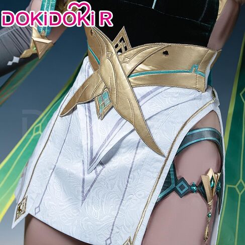 KIRA KIRA Genshin Nafer Cosplay Costume Doki-R Game Genshin Nafer Cosplay Halloween Costume Song of the Welkin Moon in Saudi Arabia