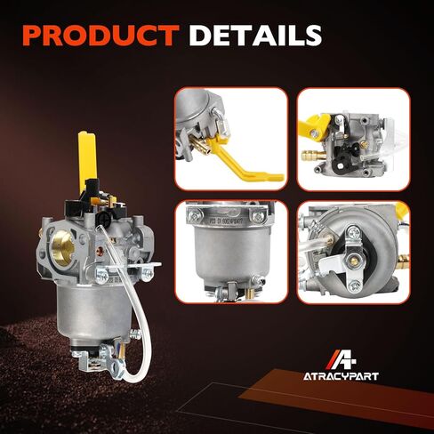 Carburetor Carb Replacement Compatible with Huayi Westinghouse WGen5300DFcv Dual Fuel Portable Generator with 274CC Engine in Saudi Arabia