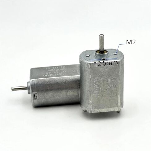 محرك FK-130SH Micro DC، عمود واحد عالي السرعة 20 مم، 6500 دورة في الدقيقة، 9 فولت 12 فولت 14.4 فولت، لسيارة لعبة هواية ذاتية الصنع وقطار قارب in Saudi Arabia