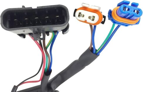 Right Passenger Side Headlight Motor Compatible with 2000 2001 2002 2003 2004 Chevrolet Corvette 10351400 in Saudi Arabia