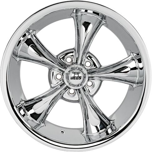 JEGS 681358 حجم عجلة Resto-Rod: 18 × 8 نمط الترباس: 5 × 4.75 المسافة الخلفية: 4. in Kuwait