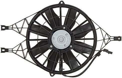 Sunbelt Dual Radiator And Condenser Fan Assembly Compatible with Dodge Dakota, Durango 1997-2004 3.7L, 3.9L, 5.9L, 5.2L, 4.7L, 2.5L CH3115135, CH3115119 OE# 52028939AE in Saudi Arabia