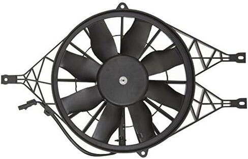 Sunbelt Dual Radiator And Condenser Fan Assembly Compatible with Dodge Dakota, Durango 1997-2004 3.7L, 3.9L, 5.9L, 5.2L, 4.7L, 2.5L CH3115135, CH3115119 OE# 52028939AE in Saudi Arabia