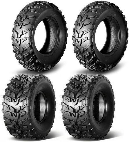 TRIBLE SIX ATV UTV Tires 22x7-11 Front & 22x10-9 Rear,All Terrain Mud Tires 22x7x11 & 22x10x9,4PR Tubeless,Directional Tread,Set of 4 in Saudi Arabia