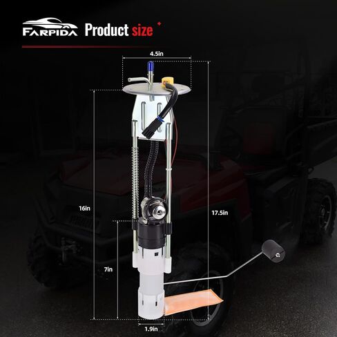 2520674 Fuel Pump Module Assembly Fit for Polaris Ranger 500 EFI 700 Crew 2006-2013 Fuel Sending Unit Replace 2520674 in Saudi Arabia
