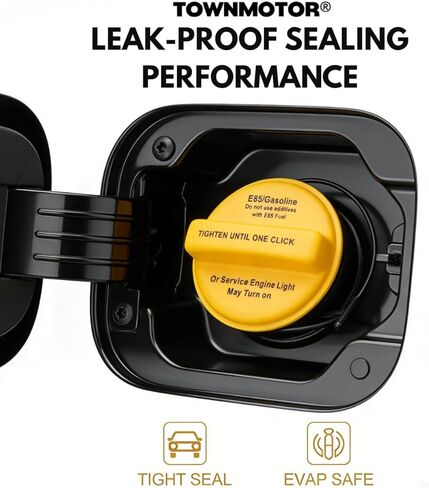 غطاء الوقود GT347 20962524 - غطاء غاز بديل لسيارة Chevy Silverado 1500/2500/3500 HD، Avalanche، Tahoe، Suburban؛ جي إم سي سييرا/يوكون XL؛ كاديلاك إسكاليد/ESV/EXT (2012-2014) - OEM Fit in Kuwait