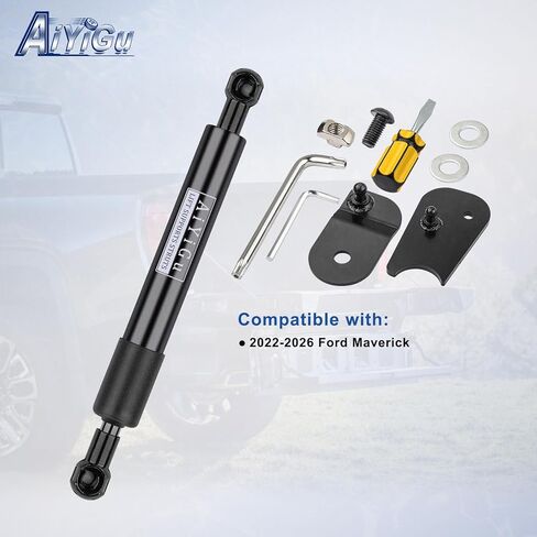 Tailgate Assist Soft Open Accessories, Truck Tail Gate Lift Assist Tailgate Shock Compatible with 2022 2023 2024 2025 2026 Ford Maverick Hybrid XL XLT Lariat (All Tools Provided) in Saudi Arabia