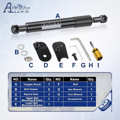 Tailgate Assist Soft Open Accessories, Truck Tail Gate Lift Assist Tailgate Shock Compatible with 2022 2023 2024 2025 2026 Ford Maverick Hybrid XL XLT Lariat (All Tools Provided) in Saudi Arabia