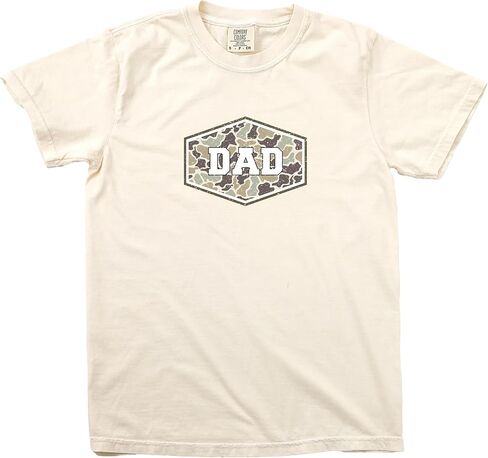 Dad Camo Shirt for Men Grandpa Graphic Tee Papa Unisex Military Camouflage Print T-Shirt - Each Saying Sold Separately in Saudi Arabia