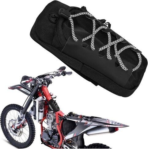 Frame Battery Bag for E Dirt Bike, Front Battery Frame Bag, Compatible with Light Bee Segway S/X X260/X160 eRide Pro SS Black Motorcycle Accessory (Black) in Kuwait