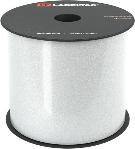 ملصق عاكس من LabelTac LT4/LT4P/LTPX مقاس 4 بوصة × 75 بوصة أبيض in Kuwait