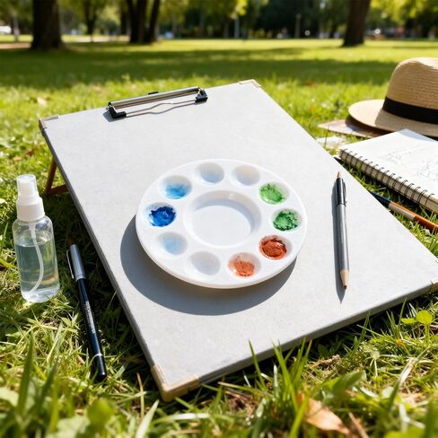 150 Pcs Paint Brushes Palettes Set 100 Pcs Nylon Painting Brush 50 Pcs Paint Tray Palettes for Acrylic Oil Watercolor Art Party, Gouache Tempera and Body Painting, Painting Brushes in Saudi Arabia