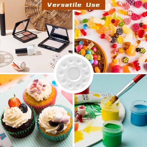 150 Pcs Paint Brushes Palettes Set 100 Pcs Nylon Painting Brush 50 Pcs Paint Tray Palettes for Acrylic Oil Watercolor Art Party, Gouache Tempera and Body Painting, Painting Brushes in Saudi Arabia