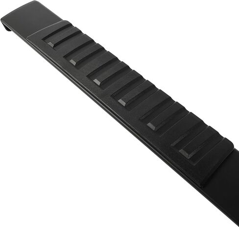 لوحات تشغيل مقاس 6.4 بوصة متوافقة مع 2009-2014 لسيارة Ford for F150 Super Crew Cab (4 أبواب بالحجم الكامل)، وقضبان خطوات جانبية مثبتة بمسامير، ومغطاة بالمسحوق وشريط Nerf عالي اللمعان (أسود) in Kuwait