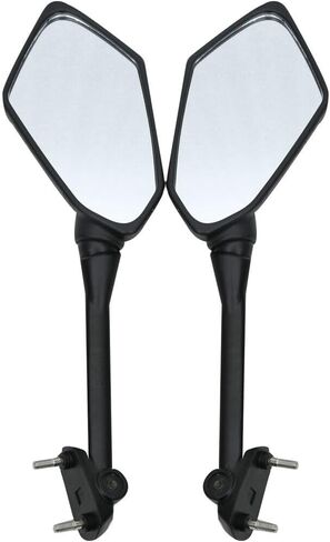 Motorcycle Rearview Mirrors OE Style Racing Mirrors for Kawasaki Ninja 650 650R EX650 ER6F ER-6F 2009-2016 /400R EX400 2010-2014 /Z1000SX Z1000 2011-2014 (Black) in Saudi Arabia