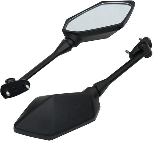 Motorcycle Rearview Mirrors OE Style Racing Mirrors for Kawasaki Ninja 650 650R EX650 ER6F ER-6F 2009-2016 /400R EX400 2010-2014 /Z1000SX Z1000 2011-2014 (Black) in Saudi Arabia