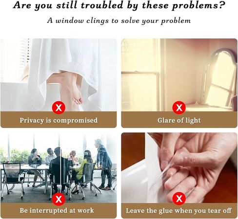 فيلم نافذة الخصوصية متجمد، فيلم نافذة غير لاصق ثابت للبيسبول، أغطية نوافذ غير شفافة رياضية باللون الأبيض والأحمر للنوافذ الصغيرة، المنزل، 17.7 × 39.3 بوصة in Kuwait