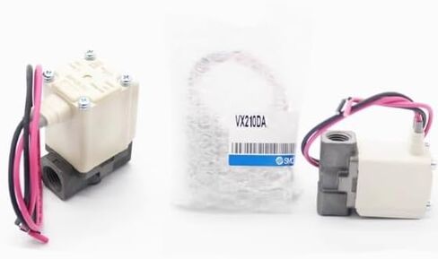 1PC 100% New SMC solenoid valve VX214HAXB/VX214JAXB/VX214KAXB/VX214LAXB/VX214MAXB/VX214NAXB 2 normally closed solenoid valve DC24V vacuum valve (VX214KAXB) in Saudi Arabia