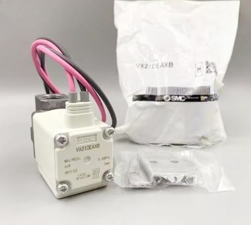 1PC 100% New SMC solenoid valve VX214HAXB/VX214JAXB/VX214KAXB/VX214LAXB/VX214MAXB/VX214NAXB 2 normally closed solenoid valve DC24V vacuum valve (VX214KAXB) in Saudi Arabia
