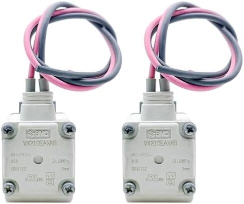 1PC 100% New SMC solenoid valve VX214HAXB/VX214JAXB/VX214KAXB/VX214LAXB/VX214MAXB/VX214NAXB 2 normally closed solenoid valve DC24V vacuum valve (VX214KAXB) in Saudi Arabia