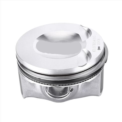 طقم مكبس وحلقات المحرك 23 مم 06H107065DM 06H107065CM متوافق مع المعدن الفضي in Kuwait