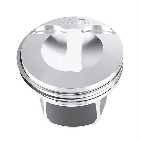 طقم مكبس وحلقات المحرك 23 مم 06H107065DM 06H107065CM متوافق مع المعدن الفضي in Kuwait