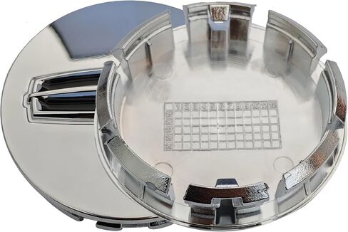 غطاء مركز عجلة الكروم 8A5Z-1130-C #8A531A096AB لـ MKS، MKT، MKX، MKZ غطاء محور 1 قطعة in Kuwait