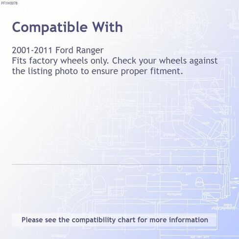 قم بترقية أغلفة العجلات Auto Premium FX Chrome مقاس 15 بوصة مع 7 مكبرات صوت مدملة لسيارة Ford Ranger 2000-2011 in Saudi Arabia